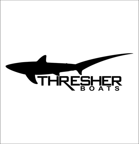 thresher boats decal, car decal, hunting fishing sticker