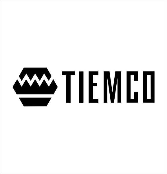 Tiemco decal, sticker, hunting fishing decal