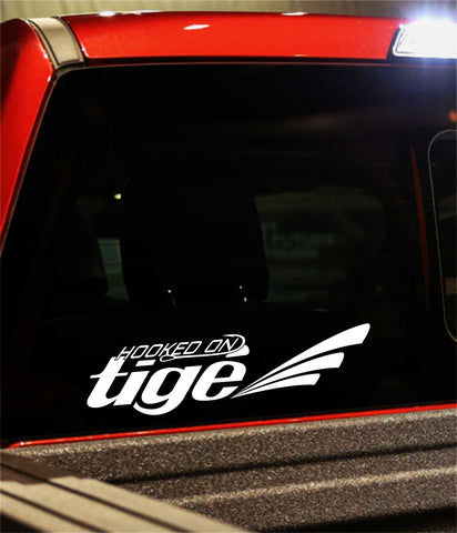 tige boats decal, car decal, fishing sticker