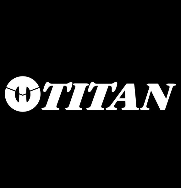 Titan Tire decal, performance car decal sticker