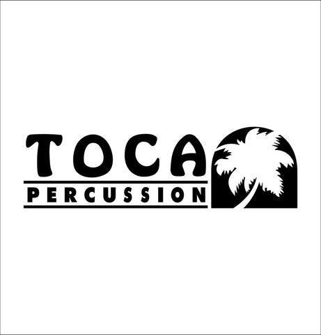 Toca Percussion decal, music instrument decal, car decal sticker