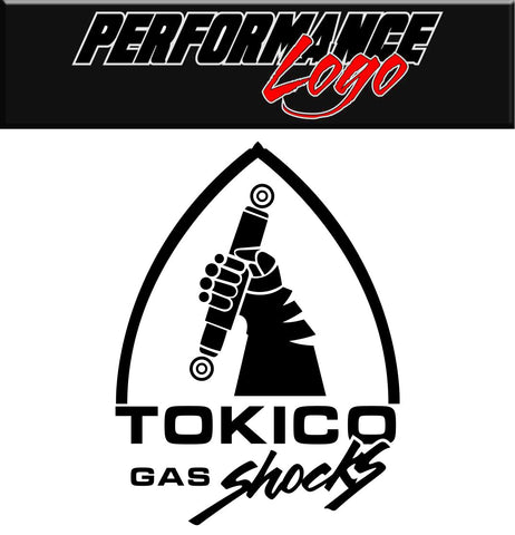 Tokico Shocks decal, performance decal, sticker