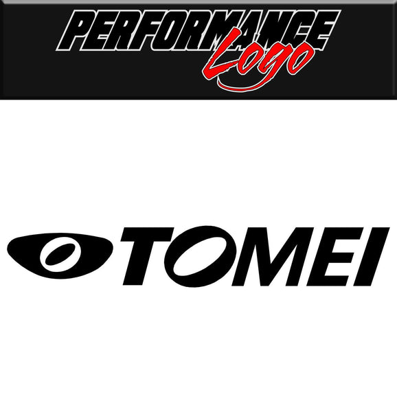 Tomei decal, performance decal, sticker
