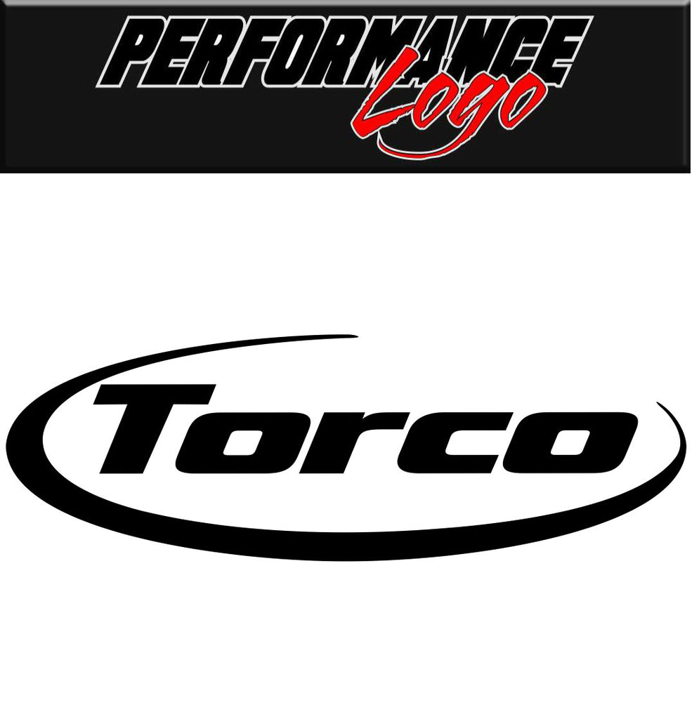 Torco decal, performance decal, sticker