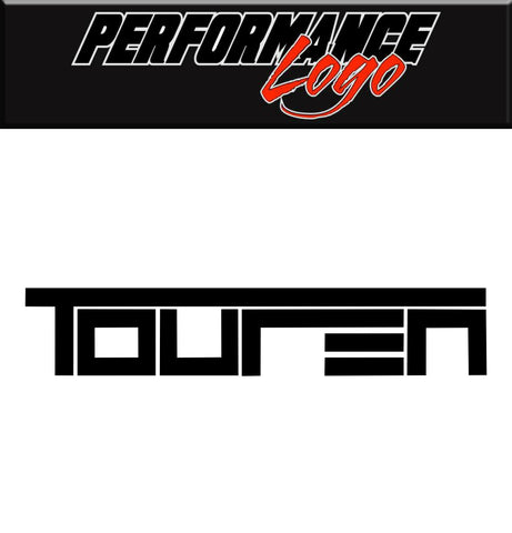 Touren Wheels decal, performance car decal sticker