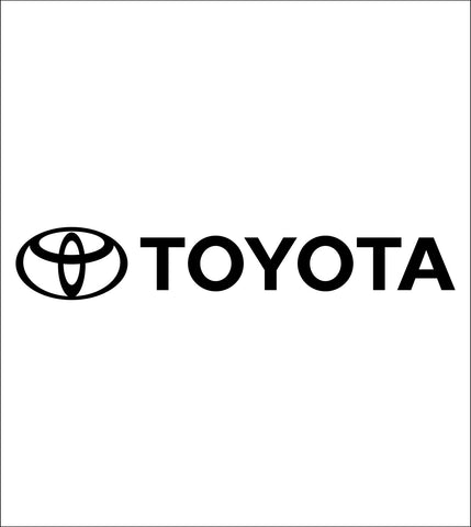Toyota decal, sticker, car decal