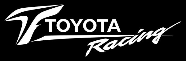 Toyota Racing decal, racing sticker