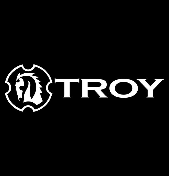 Troy Industries decal, firearm decal, car decal sticker
