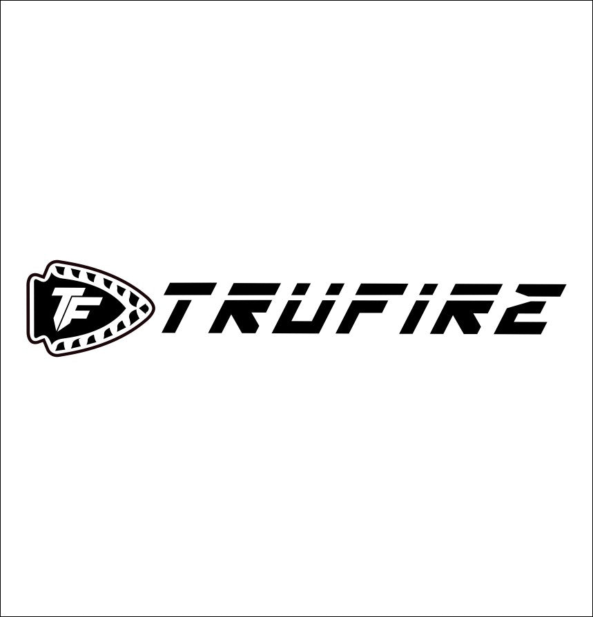 Trufire Archery decal, fishing hunting car decal sticker