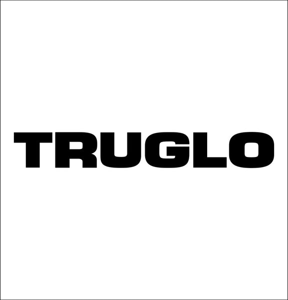 Truglo Optics decal, fishing hunting car decal sticker