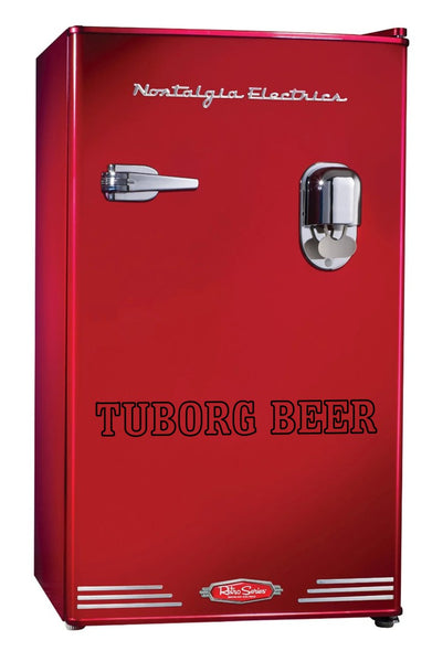 Tuborg Beer decal, beer decal, car decal sticker