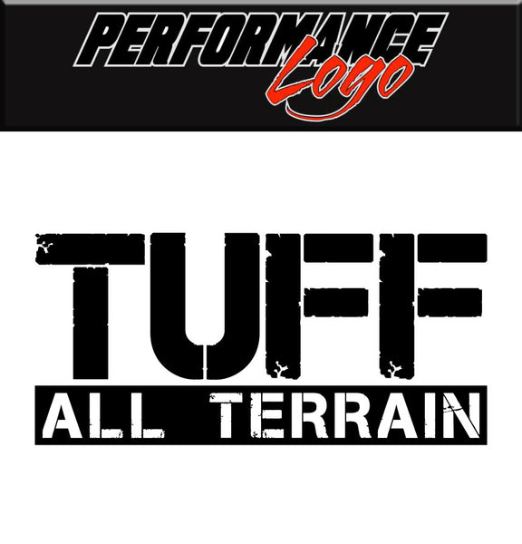 Tuff All Terrain decal, performance car decal sticker