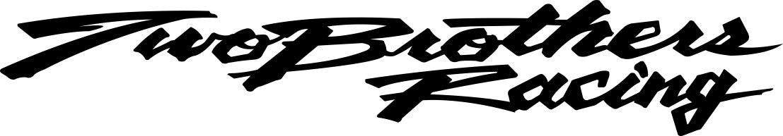 Two Brothers Racing decal, racing decal sticker