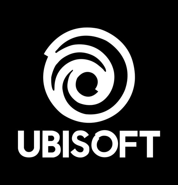 Ubisoft decal, video game decal, sticker, car decal