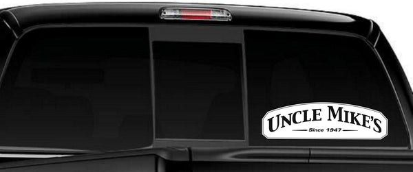 Uncle Mike's decal, sticker, car decal