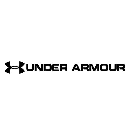 under armour decal, car decal sticker