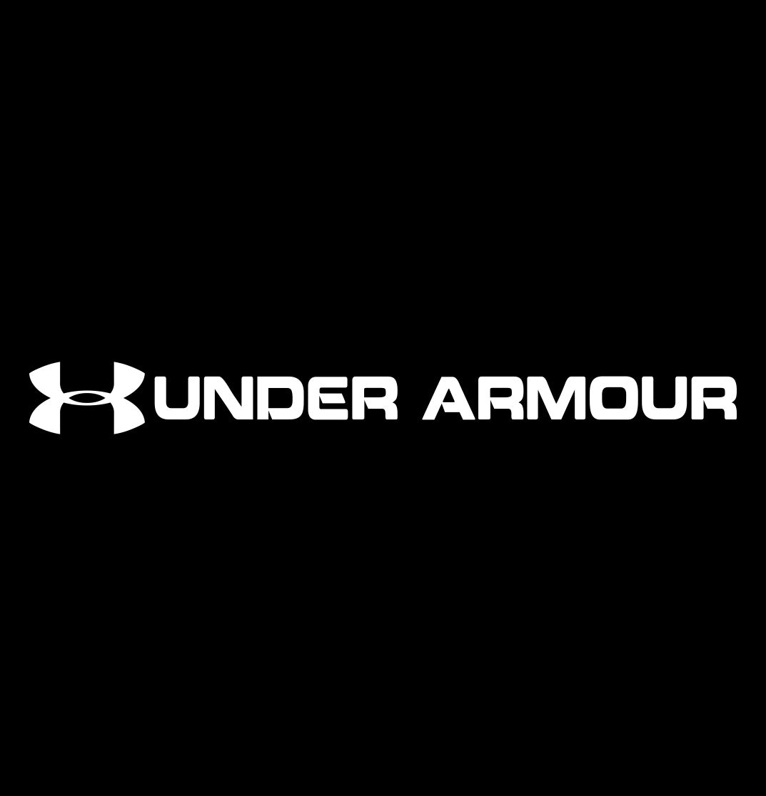 under armour decal, car decal sticker