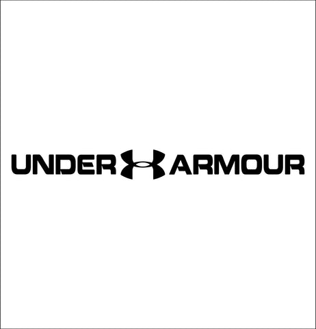 under armour decal, car decal sticker