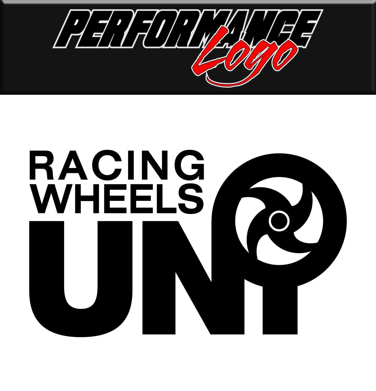 Uni Racing Wheels decal – North 49 Decals
