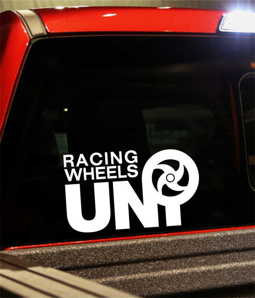 uni racing wheels performance logo decal - North 49 Decals