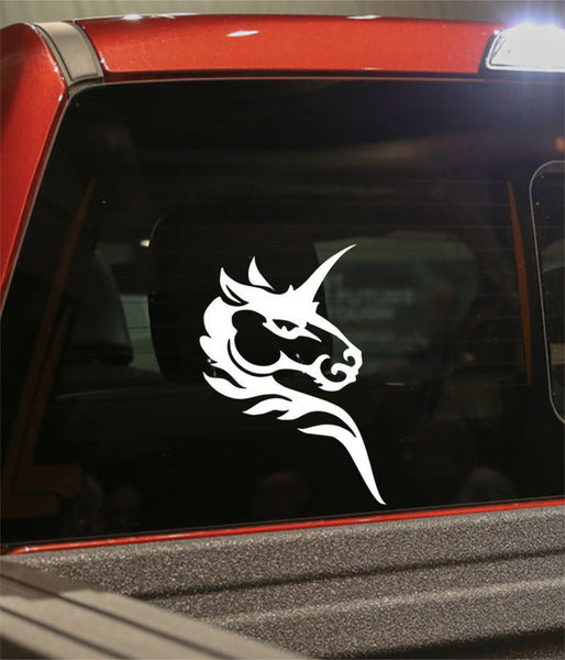 unicorn flaming animal decal - North 49 Decals