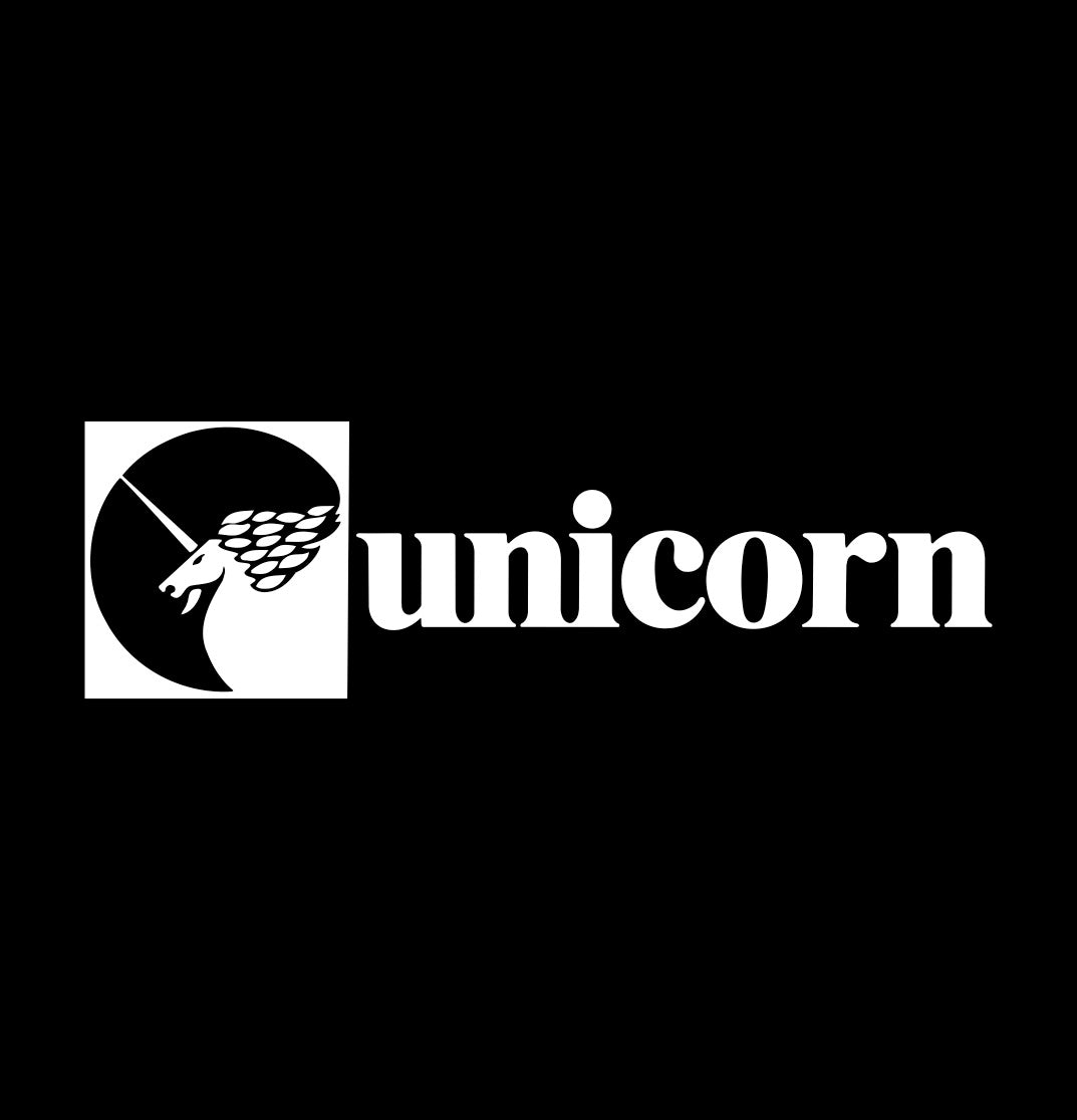 Unicorn Darts decal, darts decal, car decal sticker