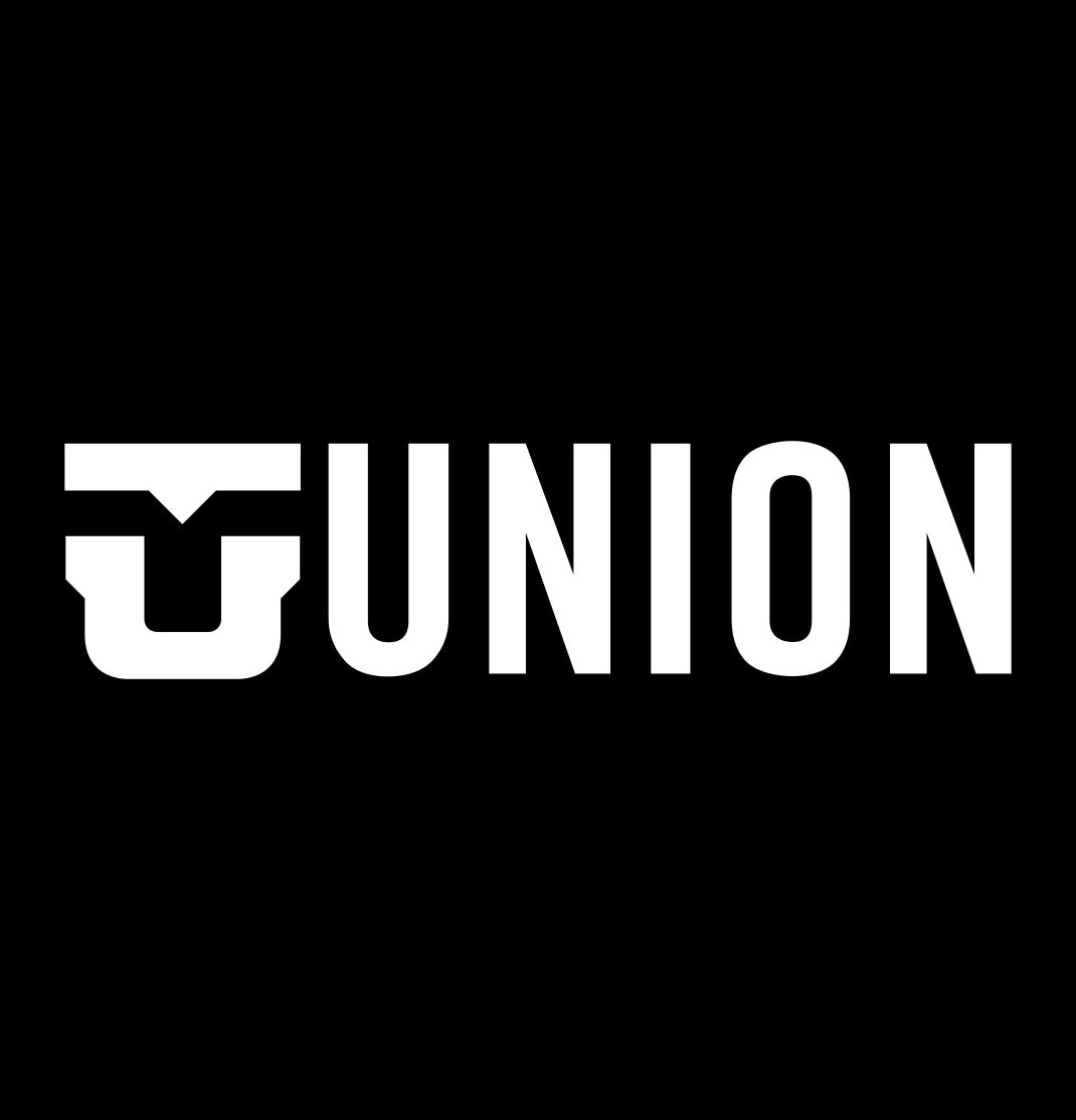 Union Bindings decal, ski snowboard decal, car decal sticker