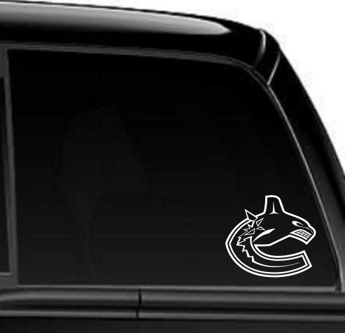 Vancouver Canucks decal, sticker, nhl decal