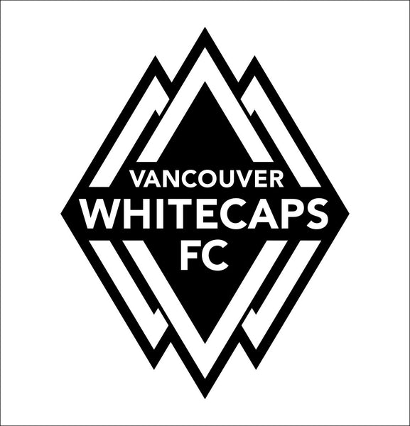 Vancouver Whitecaps decal, car decal, sticker