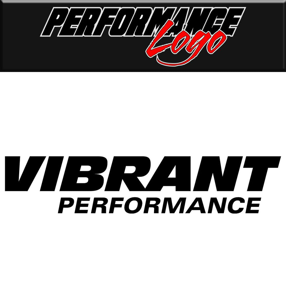 Vibrant decal, performance decal, sticker