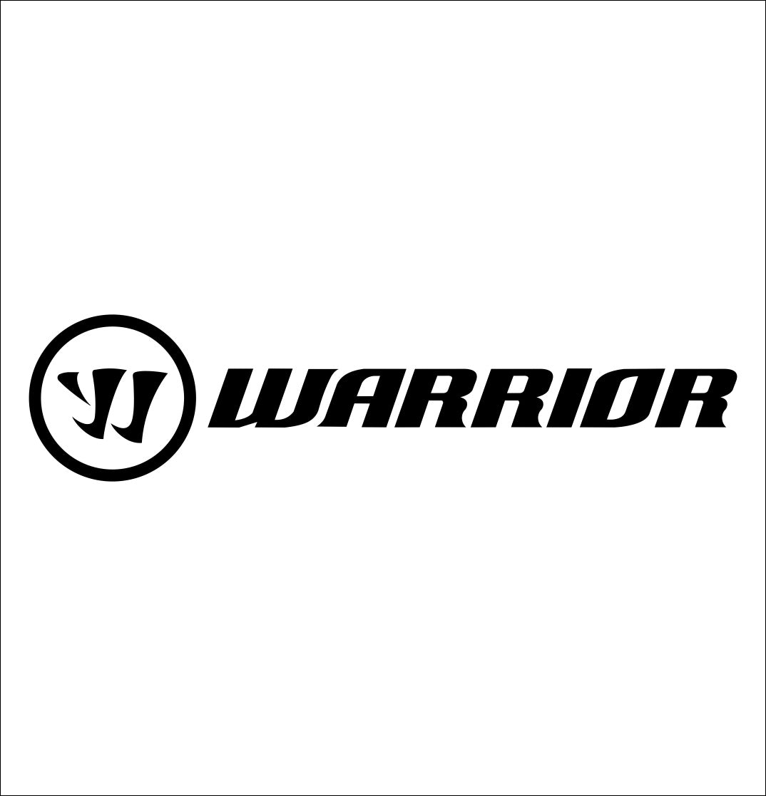 warrior decal, car decal sticker