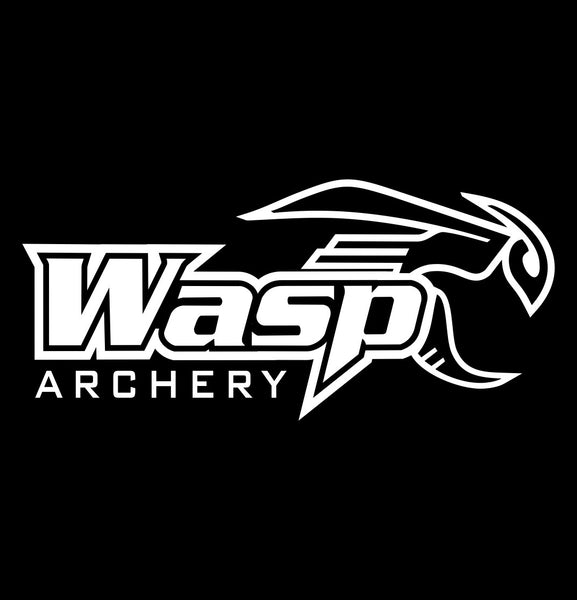 Wasp Archery decal, fishing hunting car decal sticker