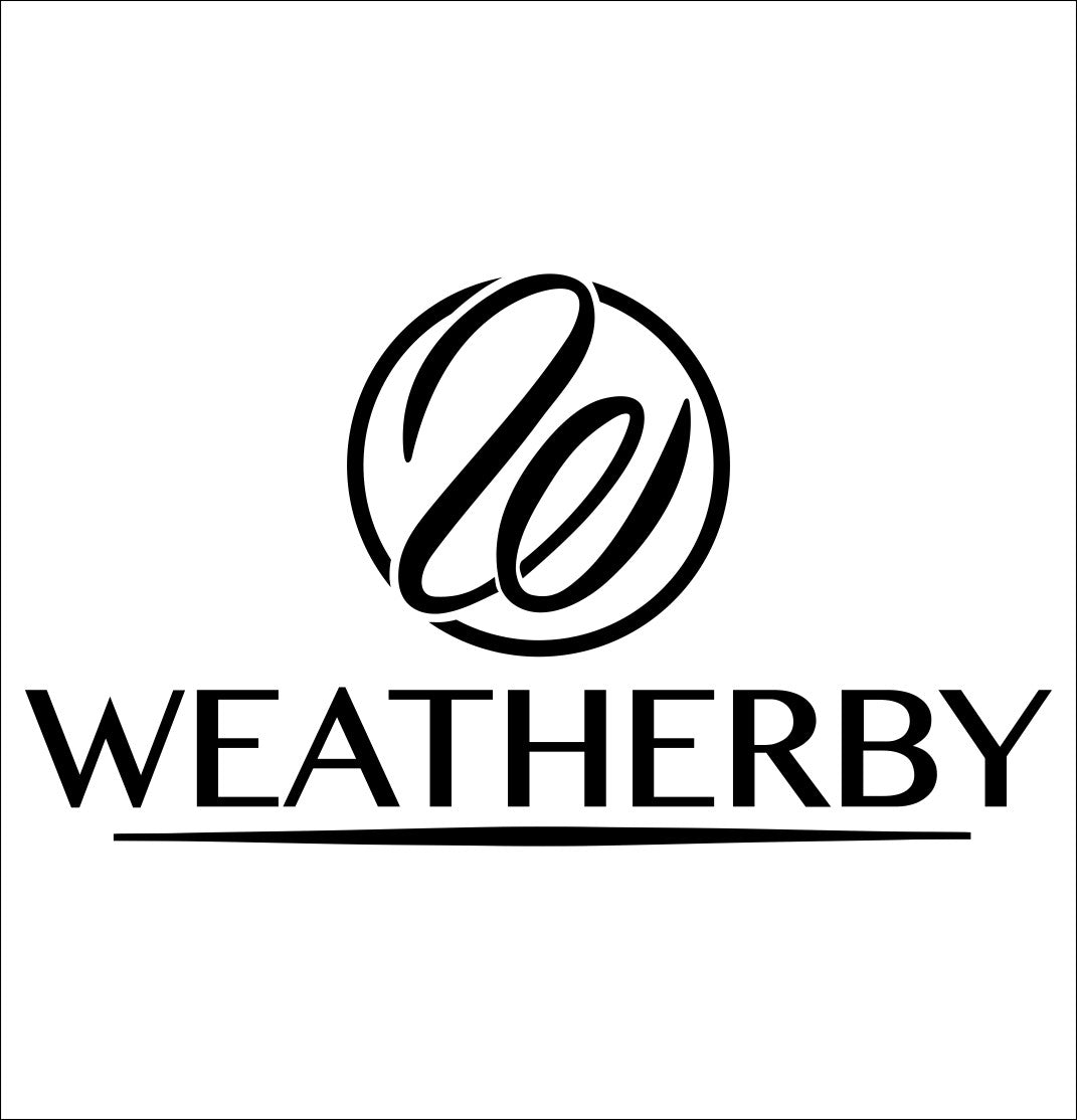 Weatherbe Logo Weatherby decal – North 49 Decals