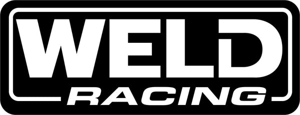 Weld Racing decal, racing sticker