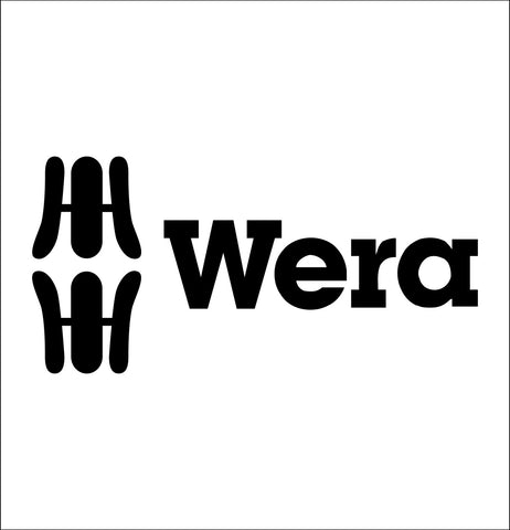 wera tools decal, car decal sticker