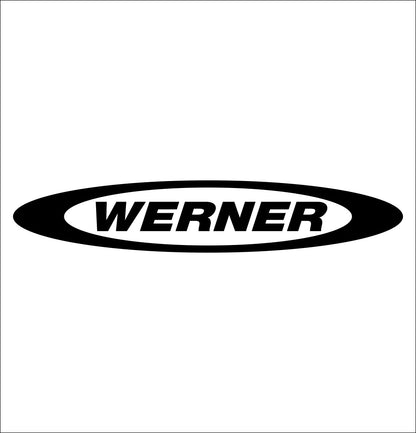werner tools decal, car decal sticker