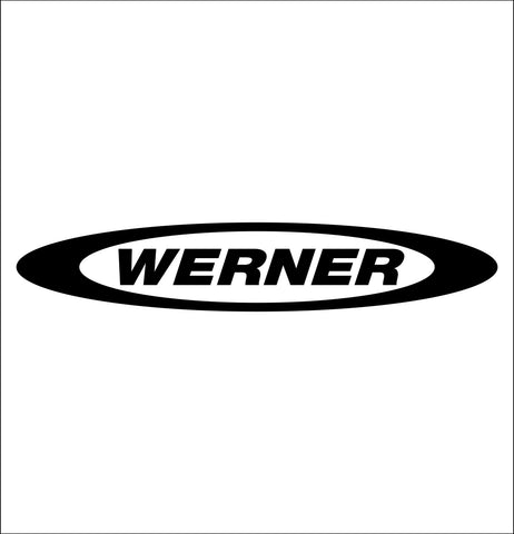 werner tools decal, car decal sticker