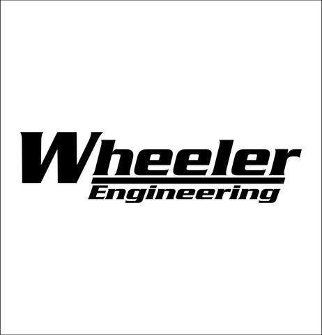 Wheeler Engineering decal, sticker, hunting fishing decal