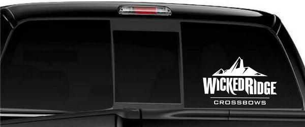 Wicked Ridge Crossbows decal, sticker, car decal