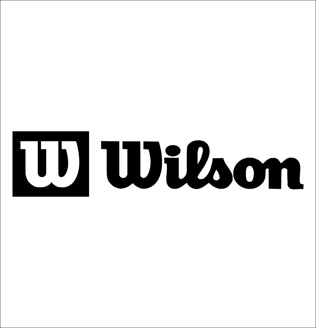 Wilson decal, golf decal, car decal sticker
