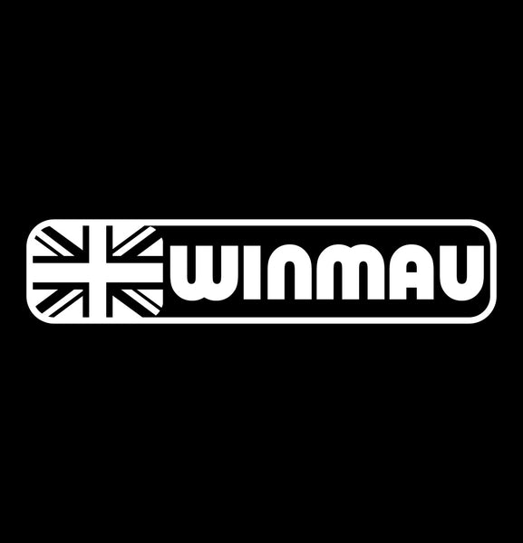 Winmau decal, darts decal, car decal sticker