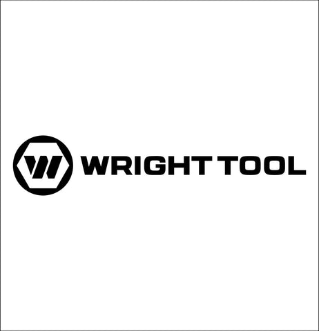 wright tools decal, car decal sticker