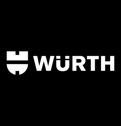wurth tools decal, car decal sticker
