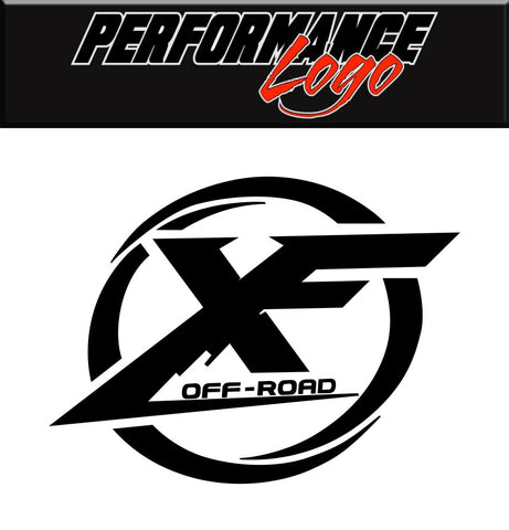 XF Off Road decal, performance car decal sticker