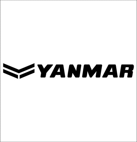 Yanmar decal, car decal sticker