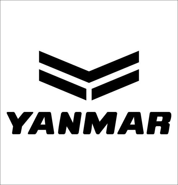 Yanmar decal, car decal sticker