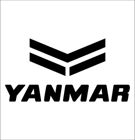 Yanmar decal, car decal sticker