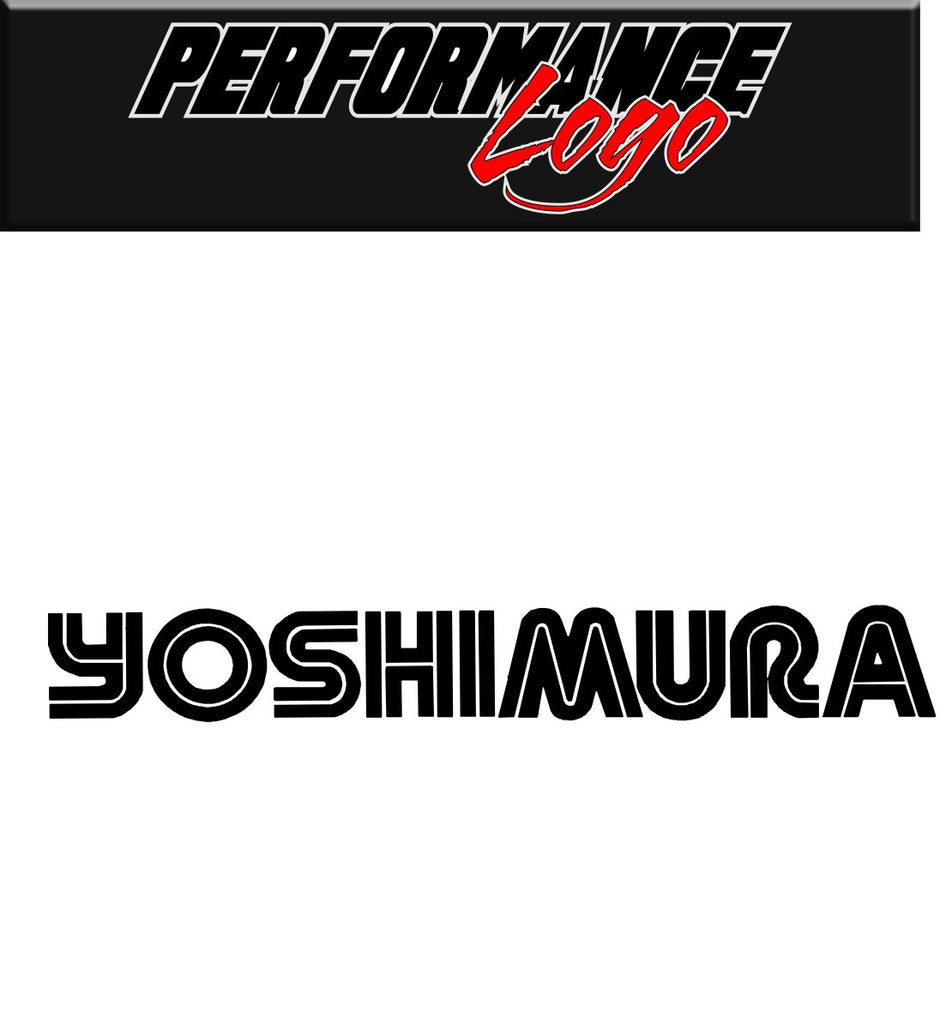 Yoshimura decal, performance decal, sticker