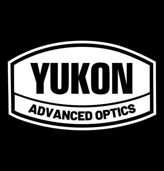 Yukon Optics decal, fishing hunting car decal sticker