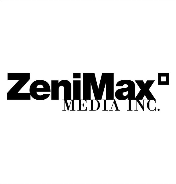Zenimax decal, video game decal, sticker, car decal
